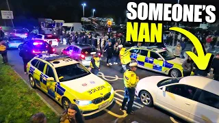 Angry Police PULL OVER ANYONE Who Enters Car Meet!