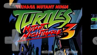 Teenage Mutant Ninja Turtles 3 - Mutant Nightmare Nintendo DS простой Геймплей