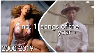 NO. 1 SONGS OF THE YEAR (2000-2019)