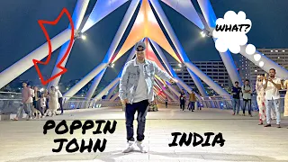 ONLY watch the Pedestrians! They thought I was an alien | Poppin John | INDIA