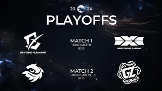 BYG vs DCG / V3 vs GZ | Playoffs Stage 1 Day 3 | PCS Spring Split (2024)