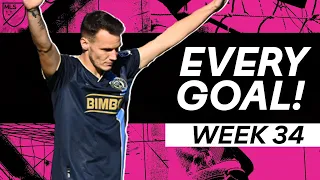 Watch Every Single Goal from Week 34 in MLS!