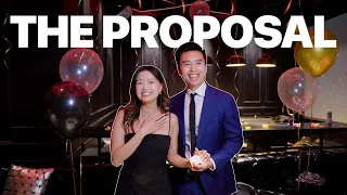 WE’RE ENGAGED!! | surprise proposal in New York! 💍