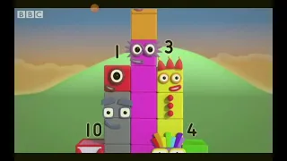 Numberblocks: 100 Ways To Leave The Planet (9.9x Speed)