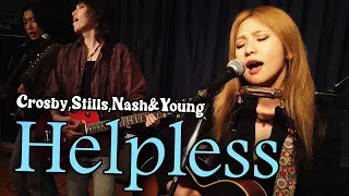 Crosby, Stills, Nash & Young -  Helpless - The Lady Shelters cover