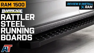 2009-2018 RAM 1500 Barricade Rattler Steel Running Boards Review & Install