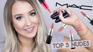 Best MAC Nude Lipsticks for NC20-NC25 Skin tones