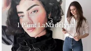 LaMadelynn | Selfie Portrait Ep. 1 - Oil Painting Timelapse | Dearly Bethany