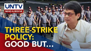DILG’s Abalos to review PNP’s ‘3-Strike Policy’