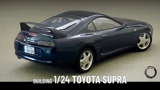 Building 1/24 TAMIYA Toyota Supra MK4 (Pure Edition)