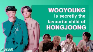 Wooyoung is secretly Hongjoong's favourite child