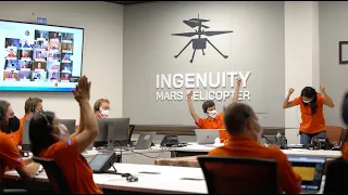 NASA’s Ingenuity Mars Helicopter Successfully Completes First Flight