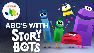 ABC Alphabet for Kids Compilation 🔤 StoryBots: Learn to Read! | Netflix Jr