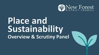 Place and Sustainability Overview and Scrutiny Panel -  15 June 2023