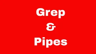 Kali Linux Quick Start Guide - Introduction to GREP and Pipes