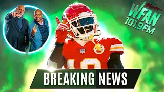 Tyreek Hill Choses Dolphins Over Jets | Tiki & Tierney