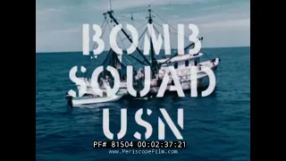 U.S. NAVY BOMB SQUAD  EXPLOSIVE ORDNANCE DISPOSAL EOD UNIT  81504