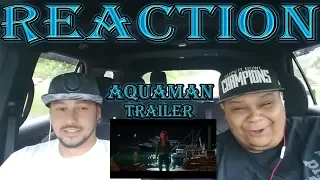 AQUAMAN COMIC-CON TRAILER REACTION