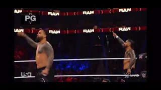 Drew McIntyre & Big E VS The Usos Part 1 WWE Raw October 11, 2021