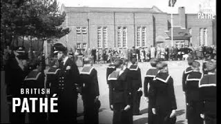 Duke Of Edinburgh At Parkstone Sea Training Cadet School (1955)