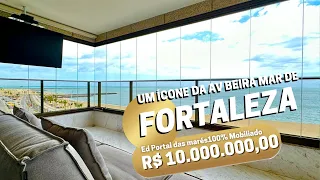 Um AP Ícone na Av Beira-Mar de Fortaleza | 100% mobiliado e decorado | Sofisticação e requinte ✨