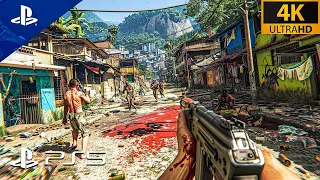 (PS5) Rio Favelas Massacre | Ultra Realistic Graphics [4k60FPS HDR] Call Of Duty