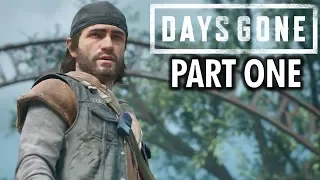 DAYS GONE Gameplay Walkthrough Part 1 - INTRO (PS4 Pro Full Game)