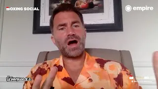 "NOT F**KING CONFIDENTIAL!" - Eddie Hearn RAGES | Eubank Jr vs Benn ON, Potential Fury-Joshua Talks