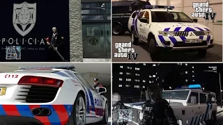 GTA 5 FiveM RP RolePlay PT Patrulhamento Policia PSP