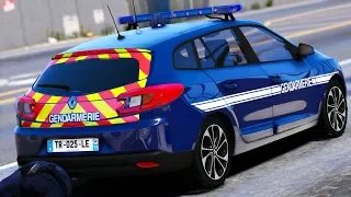 [GTA-LSPDFR] TRACTEUR FOU !! - RENAULT MEGANE IV | GENDARMERIE NATIONALE #143