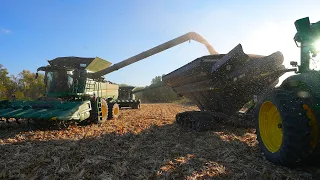 A Big First Day Of Corn Harvest In Central Illinois