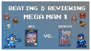 Wily Wars: Mega Man 1 NES vs Genesis | Beating & Reviewing (Ep.19) Part 1 of 3