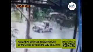 Balitang Amianan: Salpukan ng Motorsiklo at Owner-Type Jeep