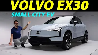 The new electric Volvo EX30 is the smallest but quickest Volvo SUV!
