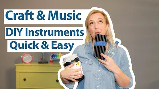 Homemade Instruments for Kids