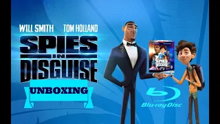 SPIES IN DISGUISE.BLU RAY UNBOXING