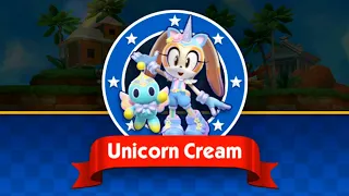 Sonic Dash - Unicorn Cream New Character Unlocked & Fully Upgraded update All 62 Characters unlocked