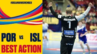 Gustavsson excels with a terrific save against Portugal | Day 11 | Men's EHF EURO 2020