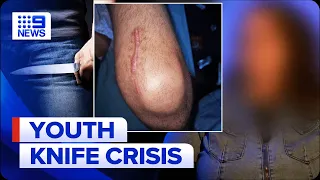 Parents call for end of knife crime after horrific machete attack in Melbourne | 9 News Australia