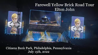 Elton John - Farewell Yellow Brick Road tour - July 15, 2022 - Citizens Bank Park