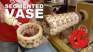 Making a Segmented Vase - Woodturning, Art