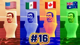 SKIBIDI TOILET | USA AMERICA vs MEXICO vs CANADA vs AUSTRALIA battle #16