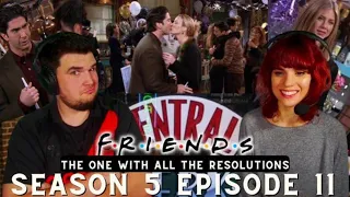 FIRST TIME WATCHING FRIENDS SEASON 5 EPISODE 11 ''The One With All the Resolutions''