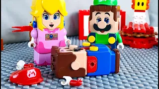 Lego Mario needs help! What will Peach and Luigi do about Bowser's surprise? #legomario