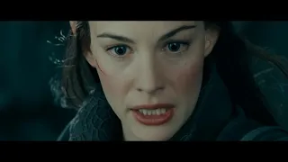 Lord of the Rings  - Lady Arwen VS The Ring Wraiths Scene 4K