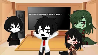 SCP Foundation react to "Never open the door(SCP 035)" (Gacha Club) ||OLD VIDEO