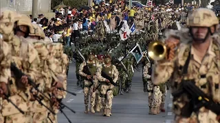 Así fue el desfile militar del 20 de Julio en Barranquilla