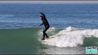 Longboarding Session in Pacific Beach with Martin Grunburg - 01-31-2017