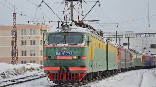 ВЛ11К-077 следует на КамГес г.Пермь снято:летом 2023г. автор: Рома Богданов