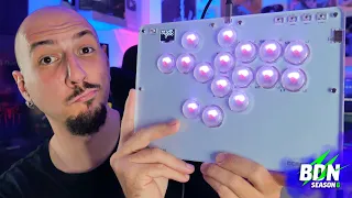 HARIKIKI hitbox: El mando MAS RARO que tengo 🔥 HAUTE42 T16 🔥 Un Fight Stick Arcade de PUROS BOTONES